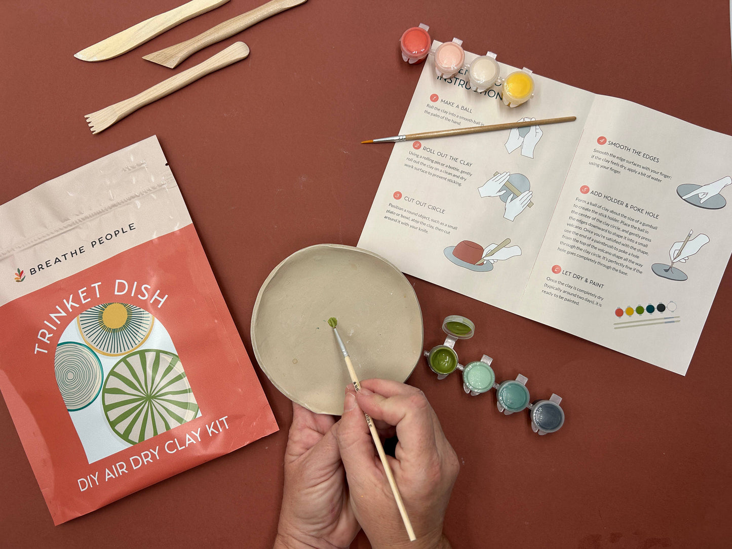 DIY Air Dry Clay Kit- Wish Bell
