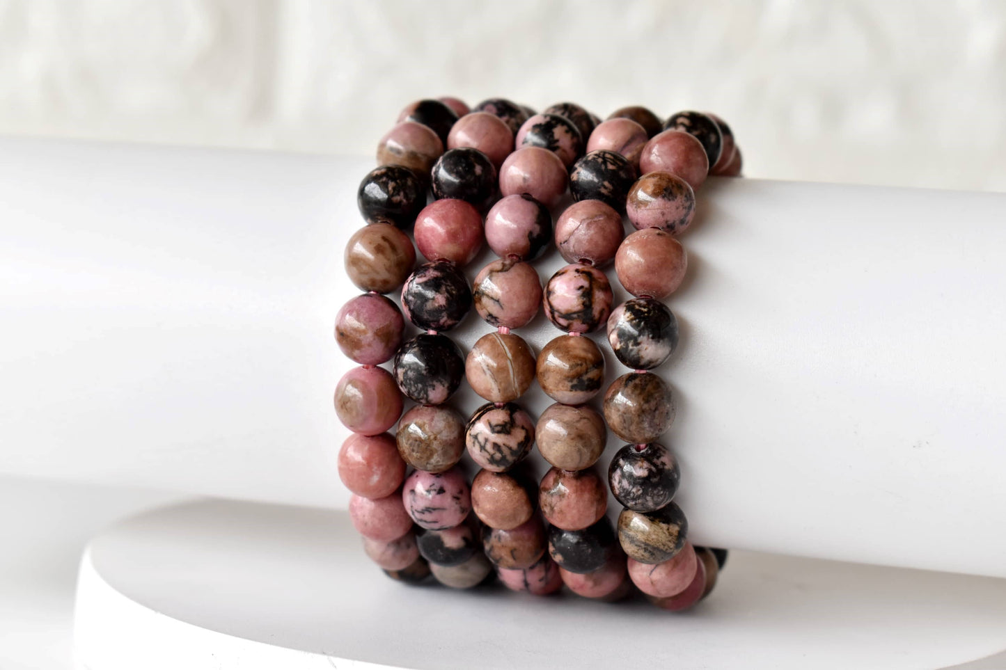 Healing Bracelet | Rhodonite | Gemstone Bracelet