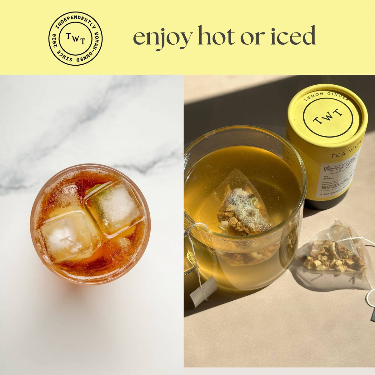 Lemon Ginger Herbal Tea