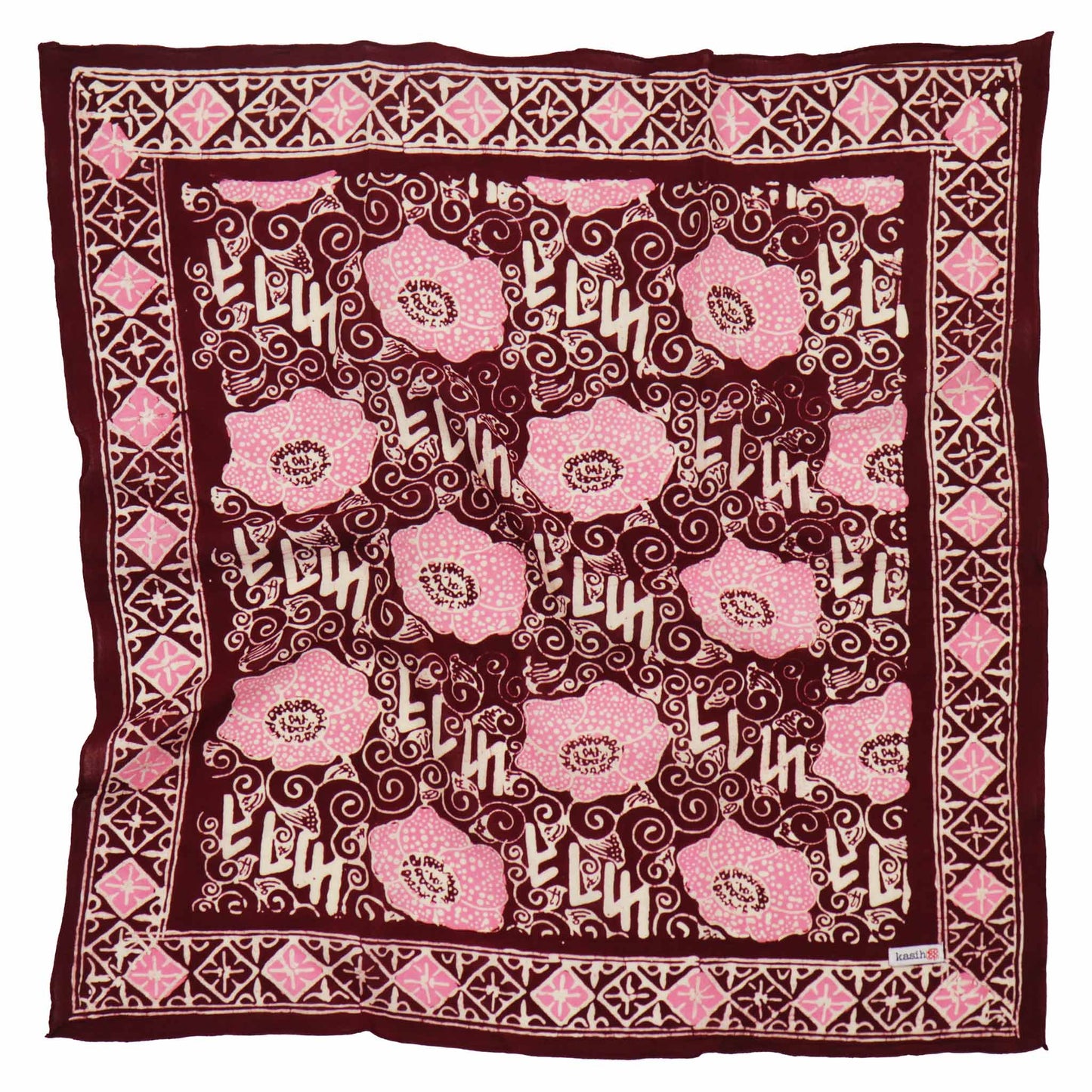 Pink Corpse Flower Giant Padma Batik Bandana