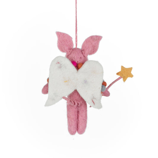 Penelope Porker Fairy Ornament