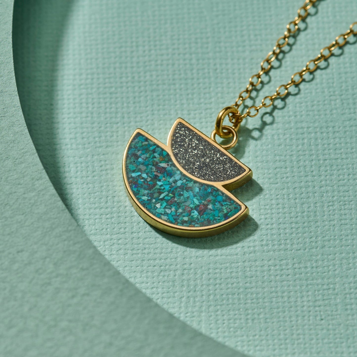 New Moon Duo Necklace