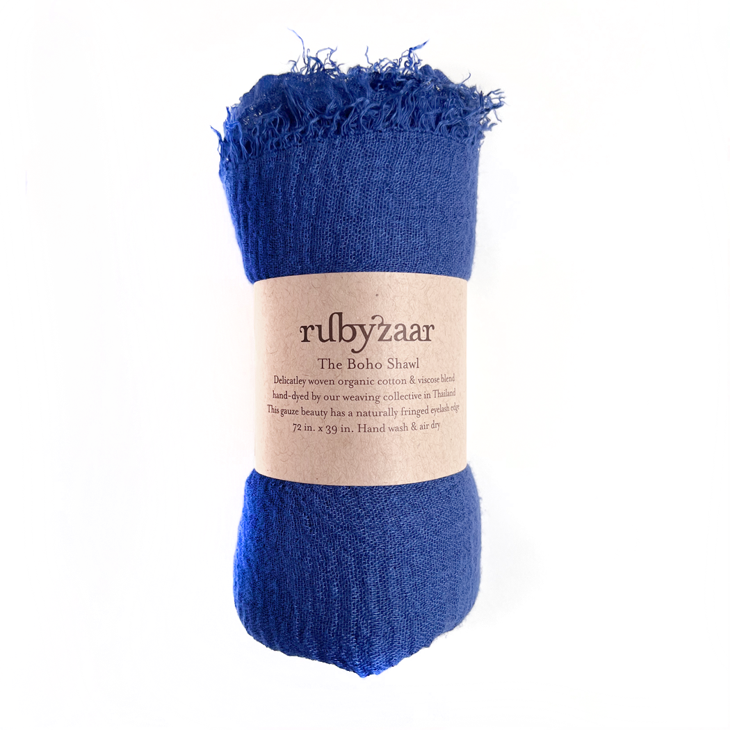 Royal Blue Scarf