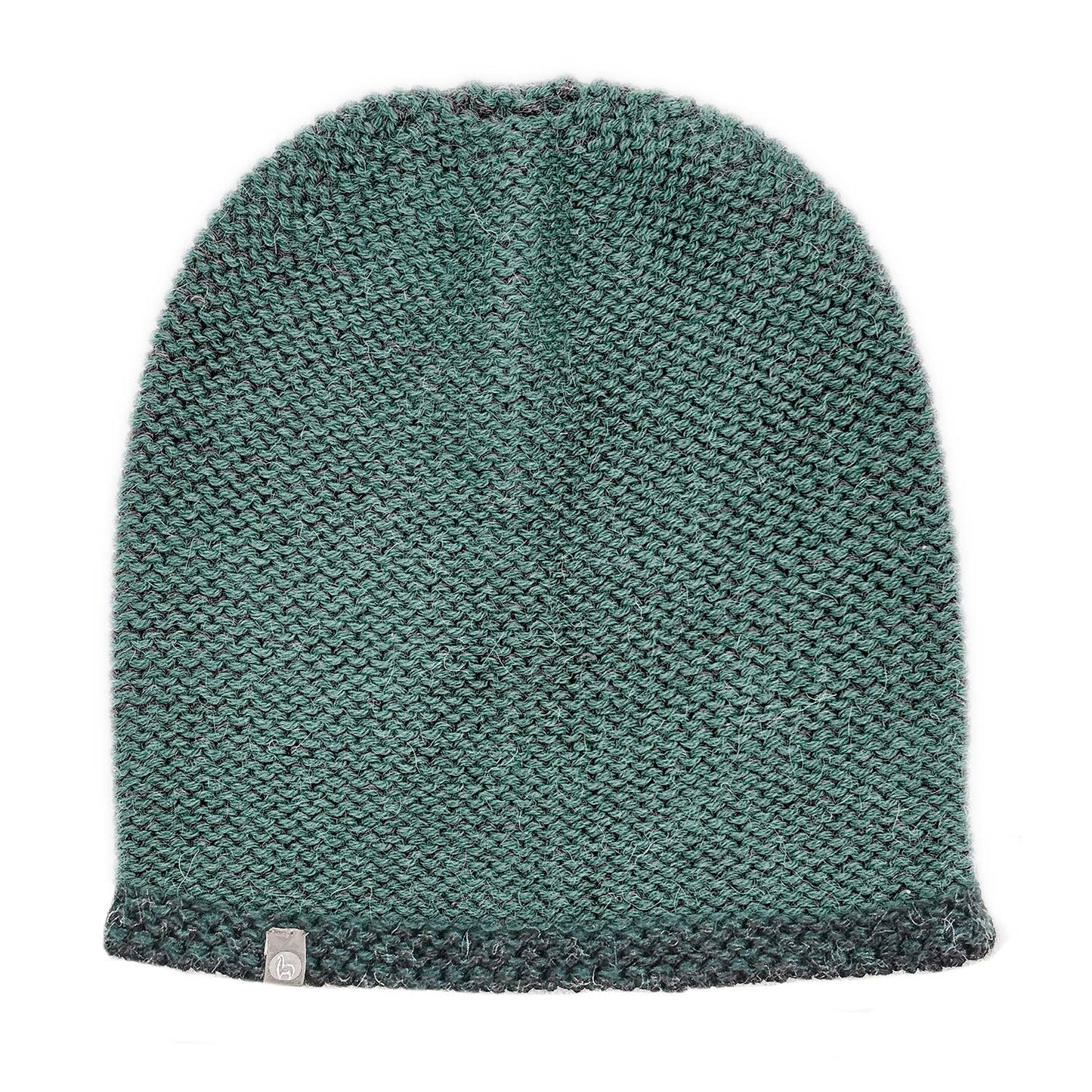 Alpaca Beanie Hat - Trail - Seagreen