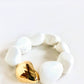 Eco-Resin Casted Stone Seti Bracelet dipped in 24k Gold