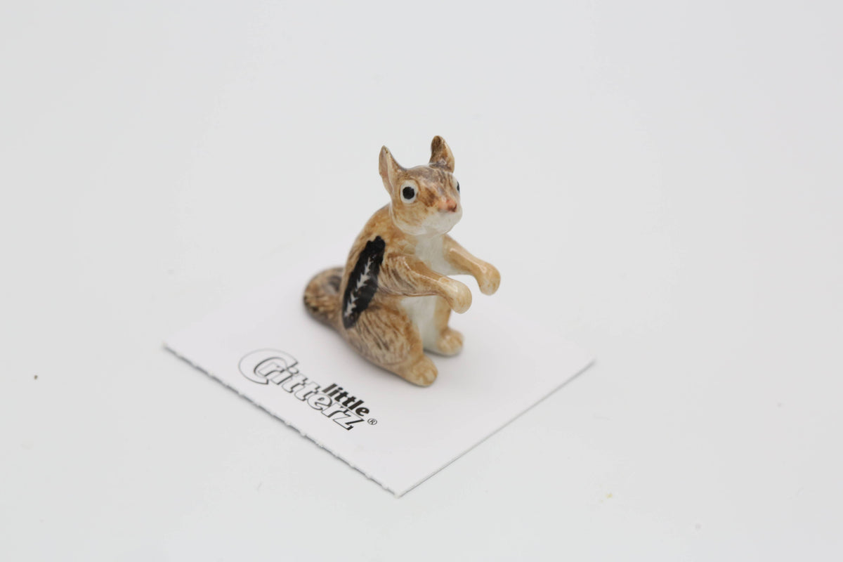Chipmunk Porcelain Miniature