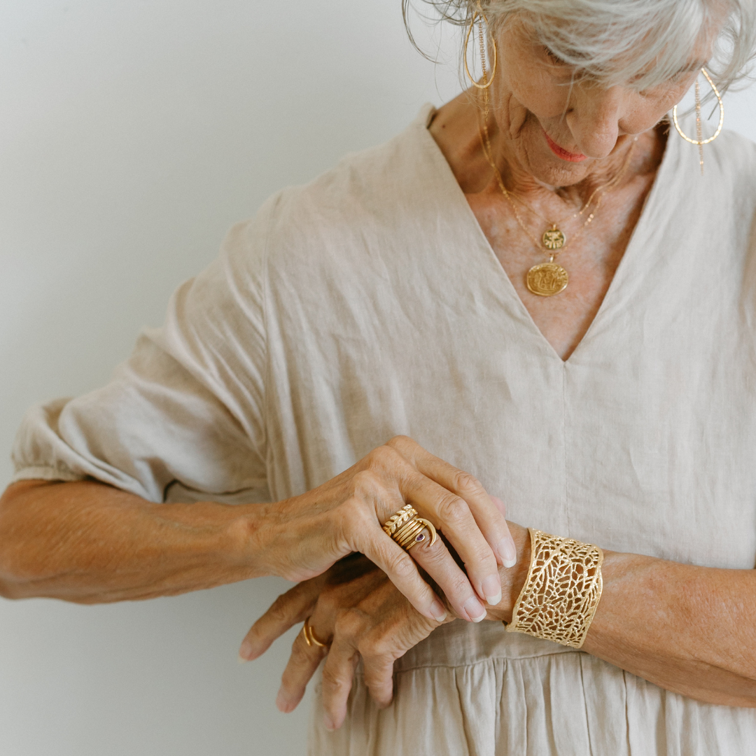 Stephanie Seaweed Cuff