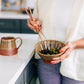 Chopsticks & Terracotta Bowl Set