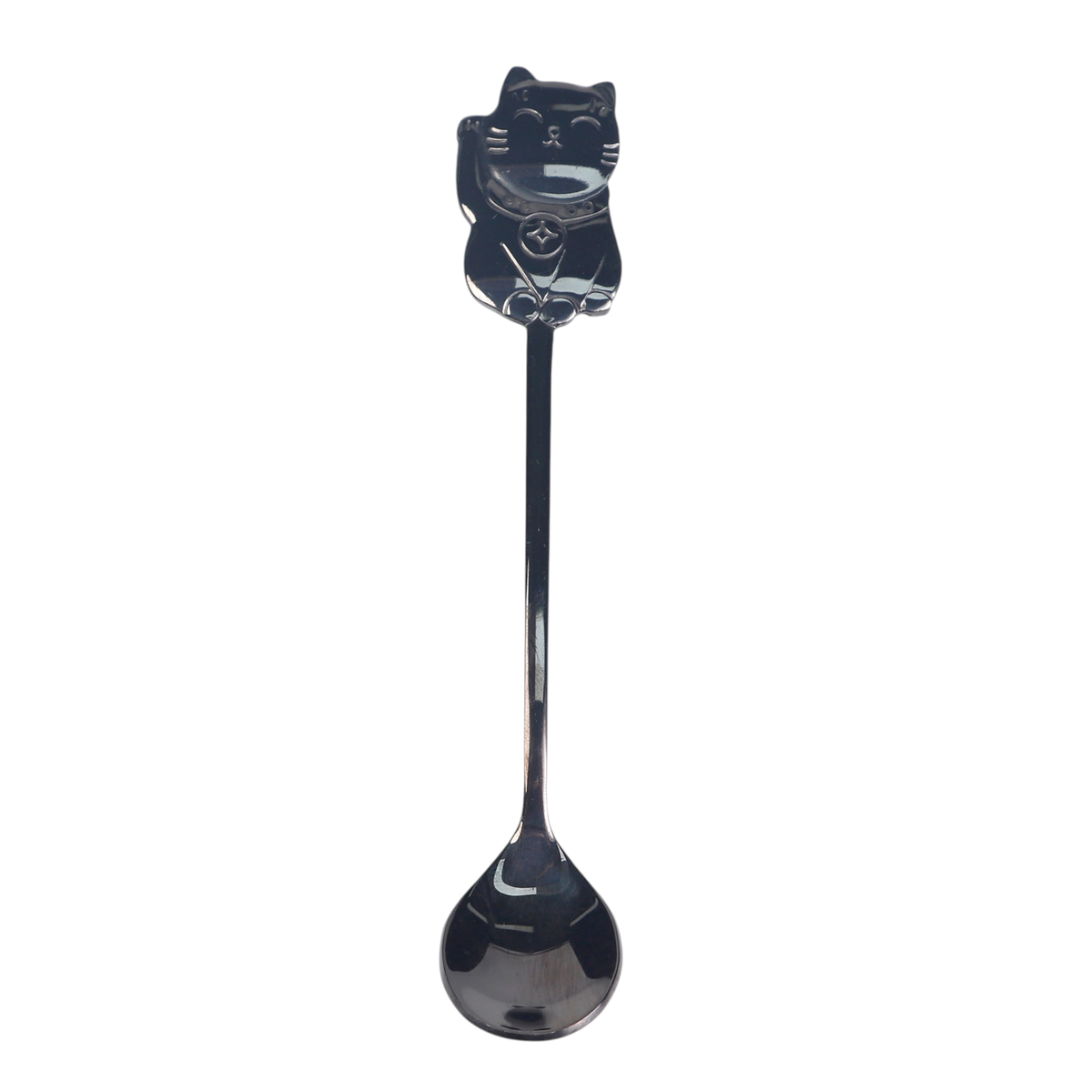 Maneki Neko Lucky Cat Tea Spoon