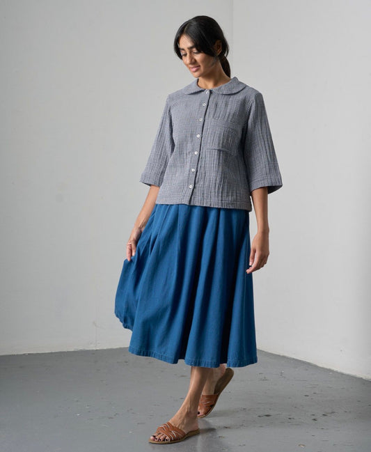 Wander Midi Skirt - Denim