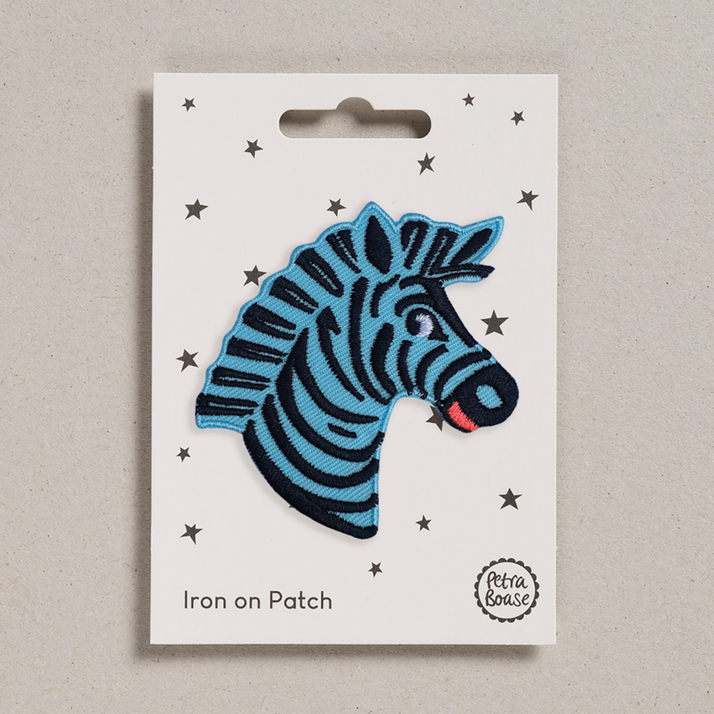 Iron on Patch (Pack of 6) - Zebra