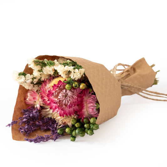 Strawflower & Larkspur Bouquet Bundle