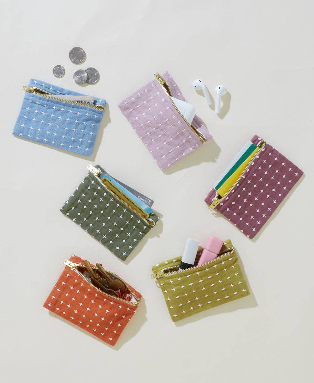 Cross-Stitch Coin Purse