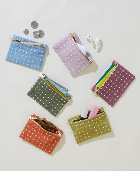Cross-Stitch Coin Purse