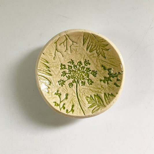 Pressed Flowers Dish