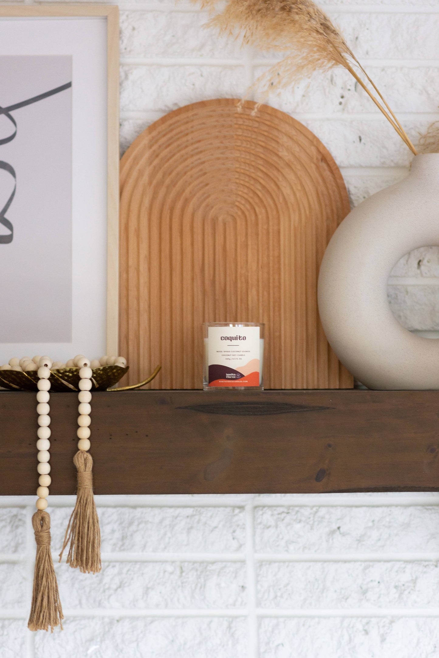 Coquito Candle