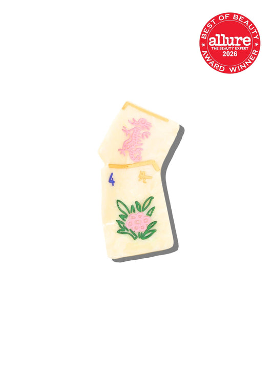 Mini Flower Mahjong Claw Hair Clip