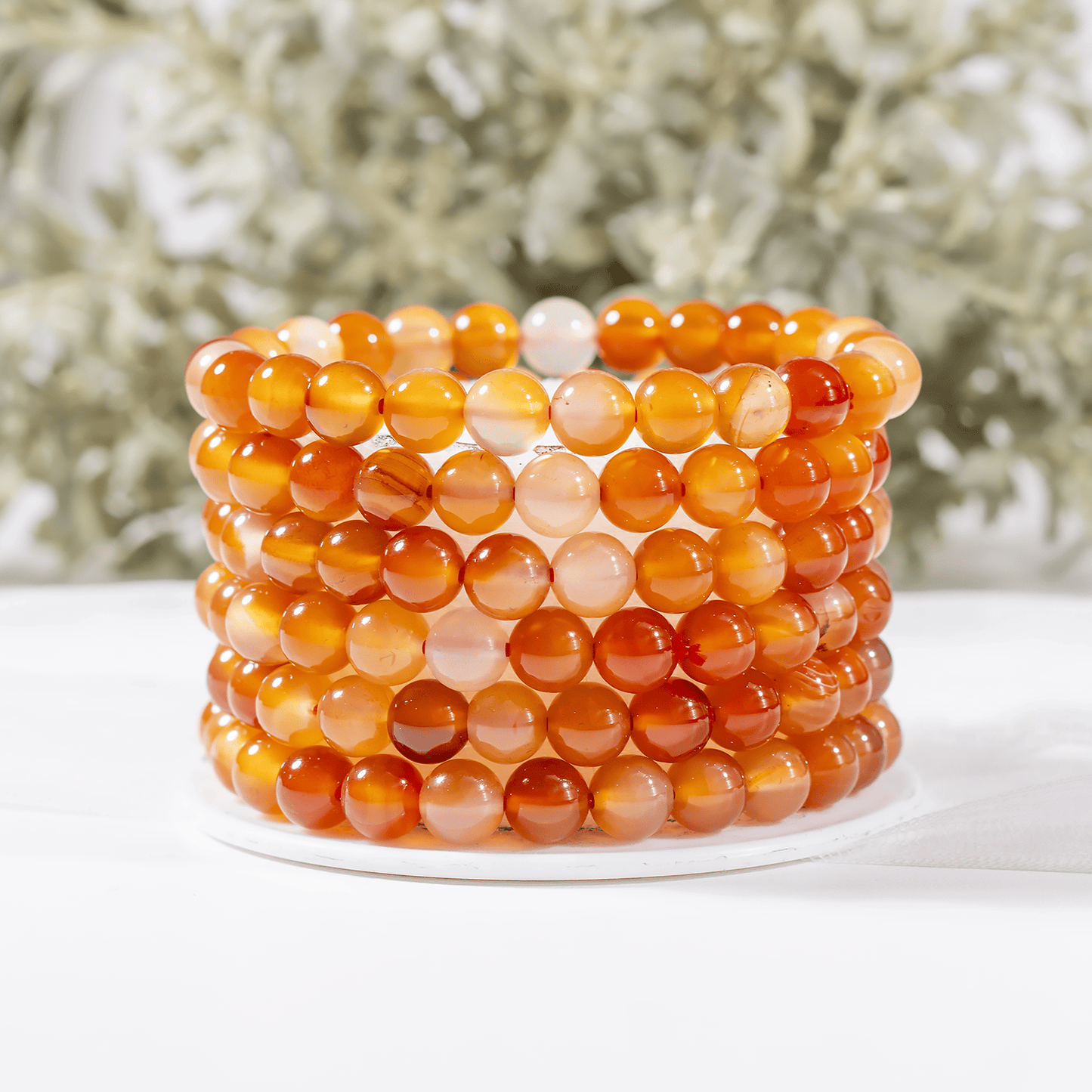 Carnelian Gemstone Bracelet