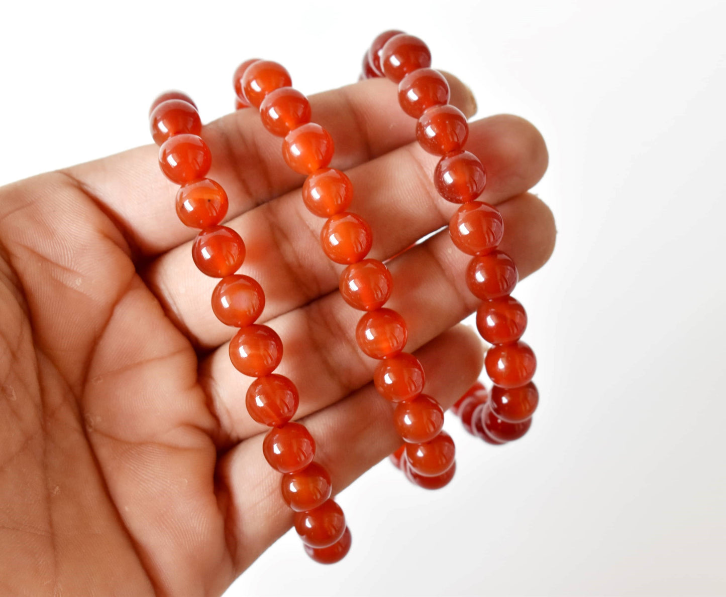 Red Onyx Bracelet Gemstone Bracelet
