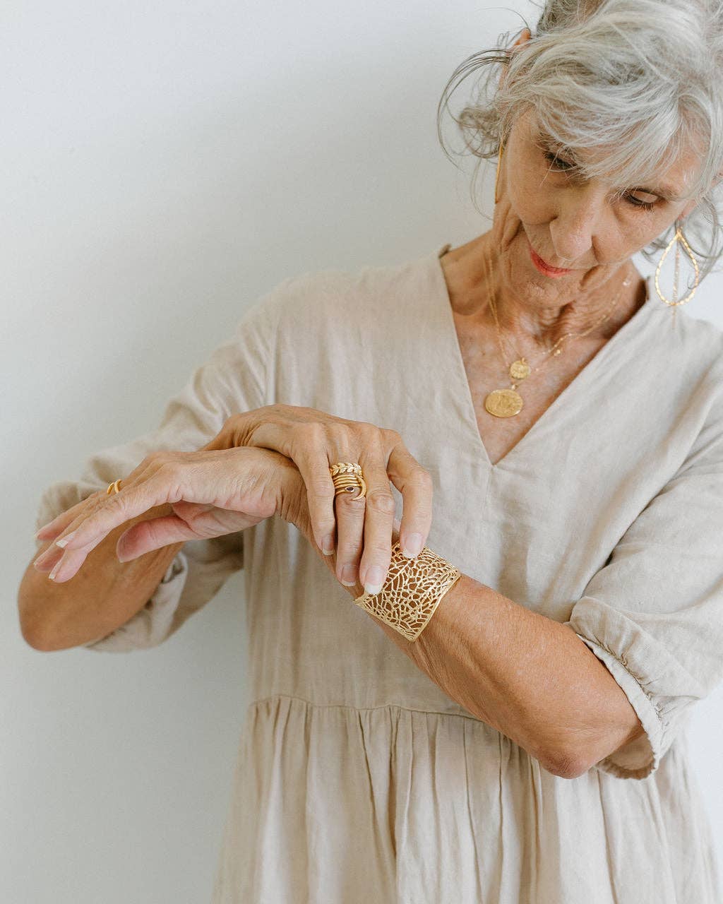 Stephanie Seaweed Cuff