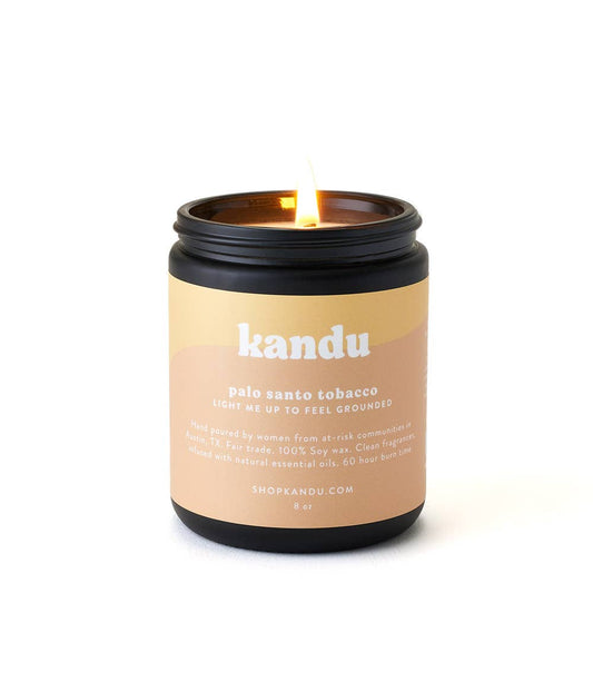 Palo Santo Tobacco 8oz Candle