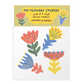 Pop Flowers Stickers Pack