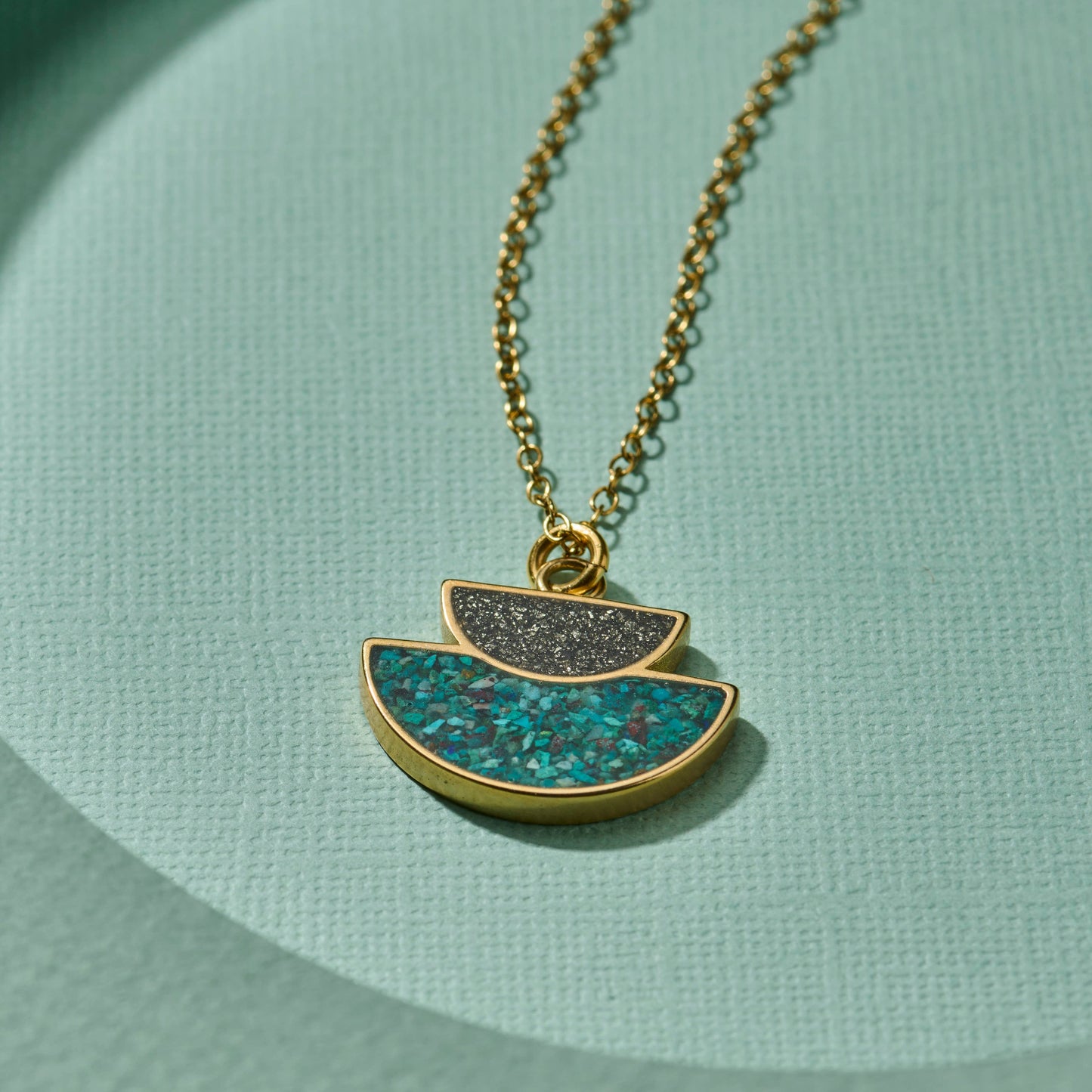 New Moon Duo Necklace