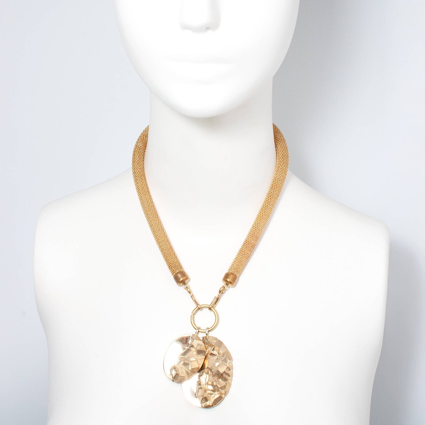 PYRITE CHARM NECKLACE