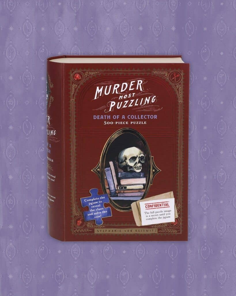 Murder Most Puzzling Death of a Collector 500-Piece Puzzle