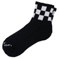 Karierte Quarter-Crew-Socken