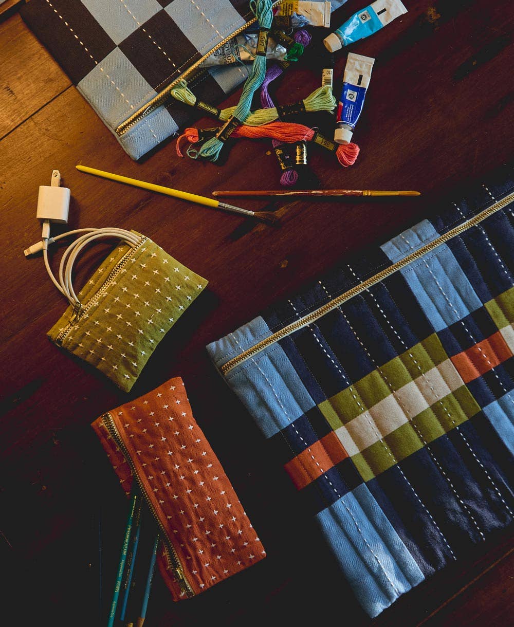 Cross-Stitch Coin Purse