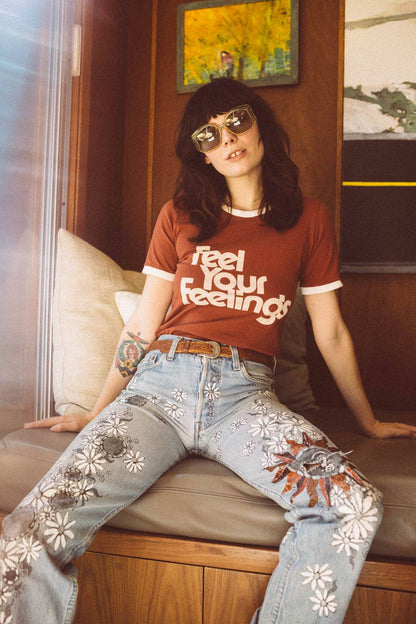 Feel Your Feelings | Ringer Tee