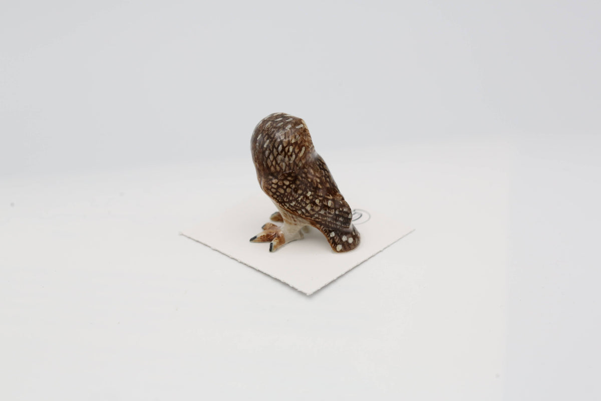 Saw-whet Owl Porcelain Miniature