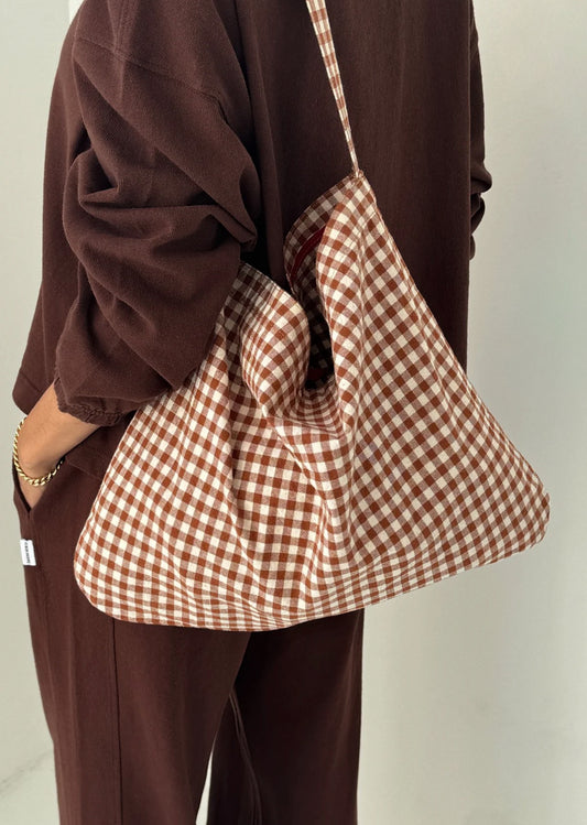 Happy Carry Bag - Gingham