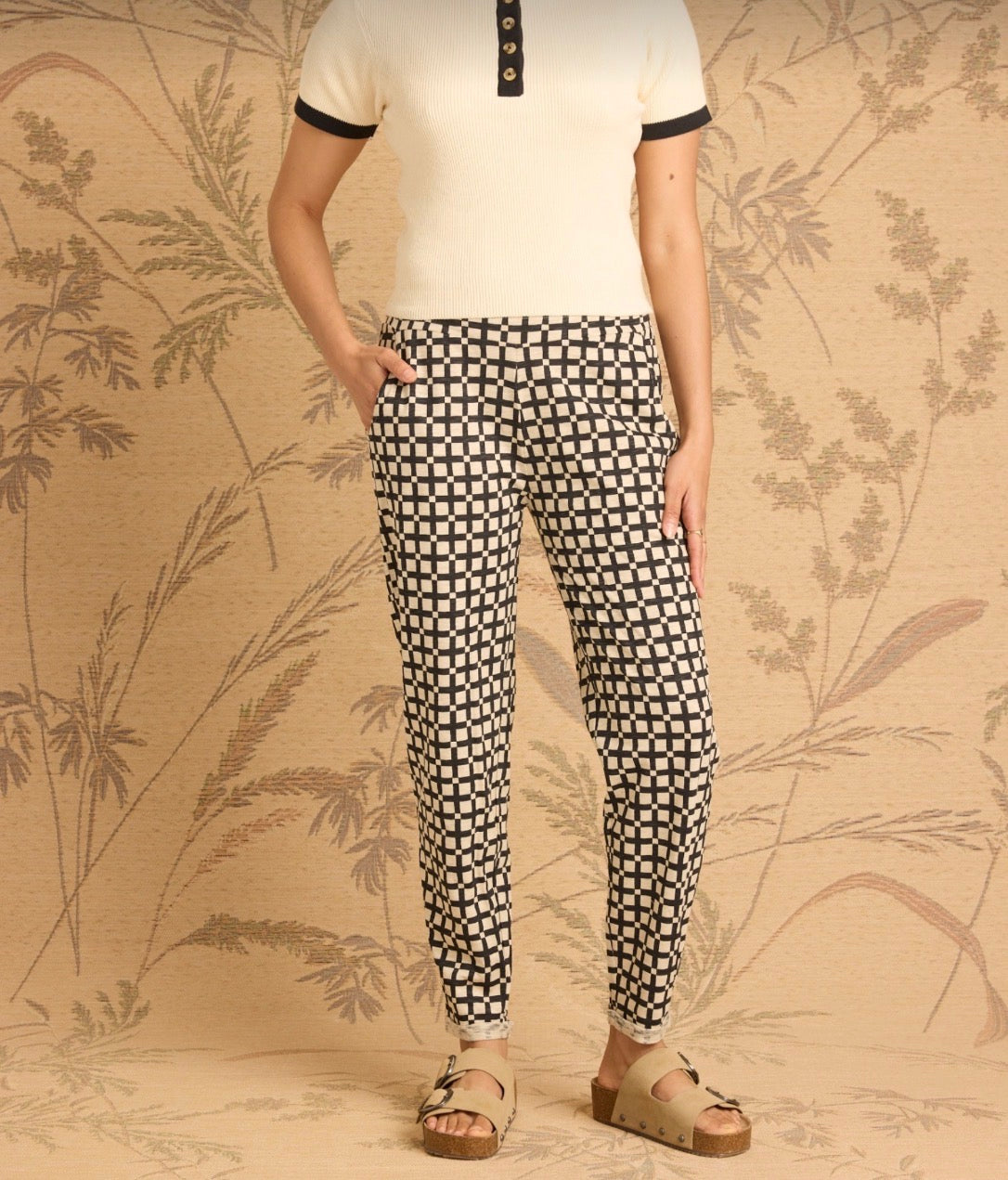 Sequoia Pant - Eucalyptus Check
