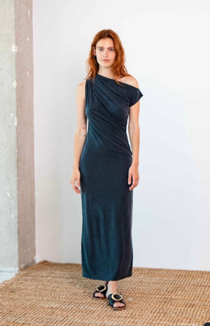 Drape Midi Dress