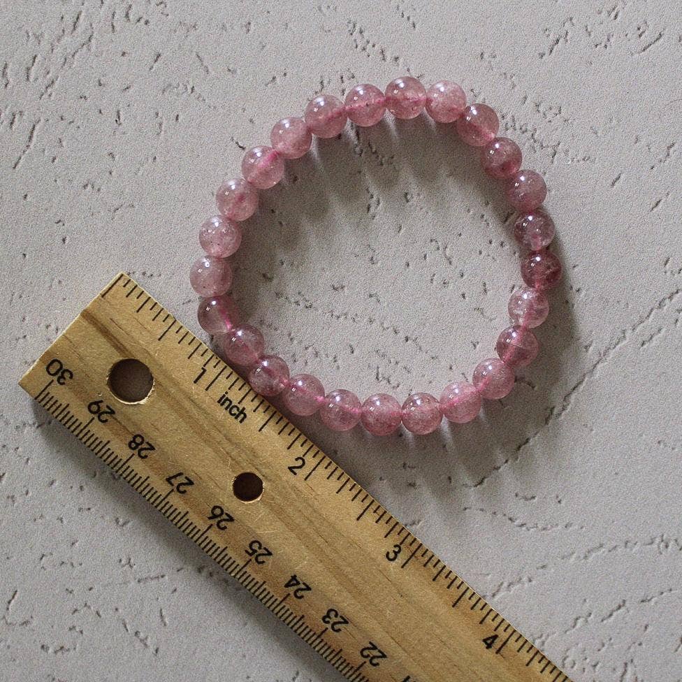 Strawberry Quartz Bracelet