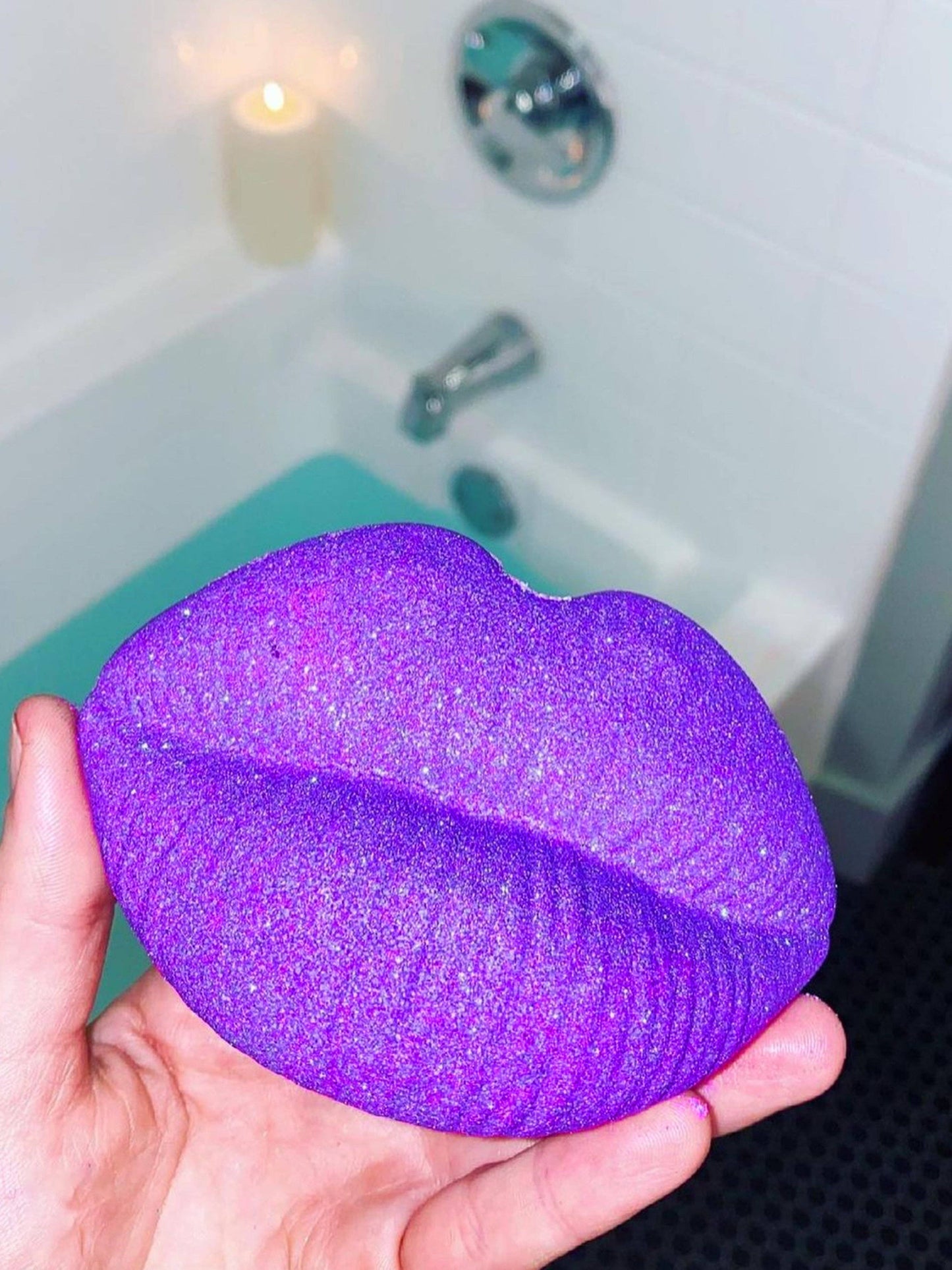 Moon Kissed - Crystal infused Bath Bomb PerfectValentines Gifts