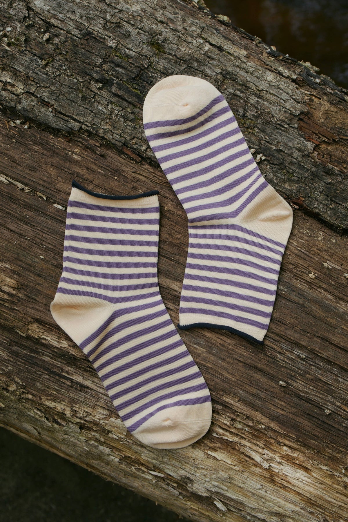 Violet Meadow Socks