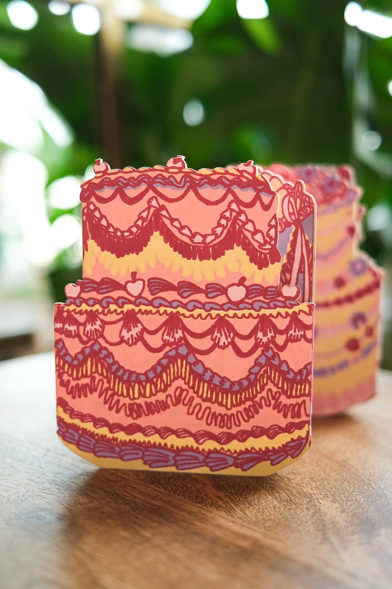 Birthday Cake Concertina Card