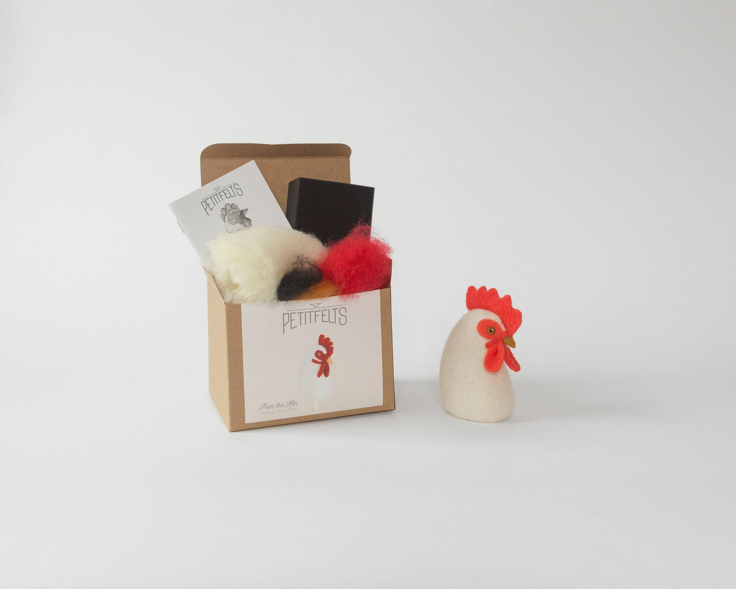 Needle Felting Kit - DIY - Hen