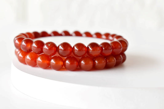Red Onyx Bracelet Gemstone Bracelet