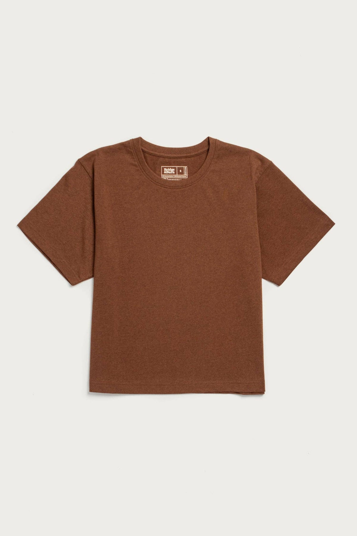 Recycled Boxy Tee / Bronze