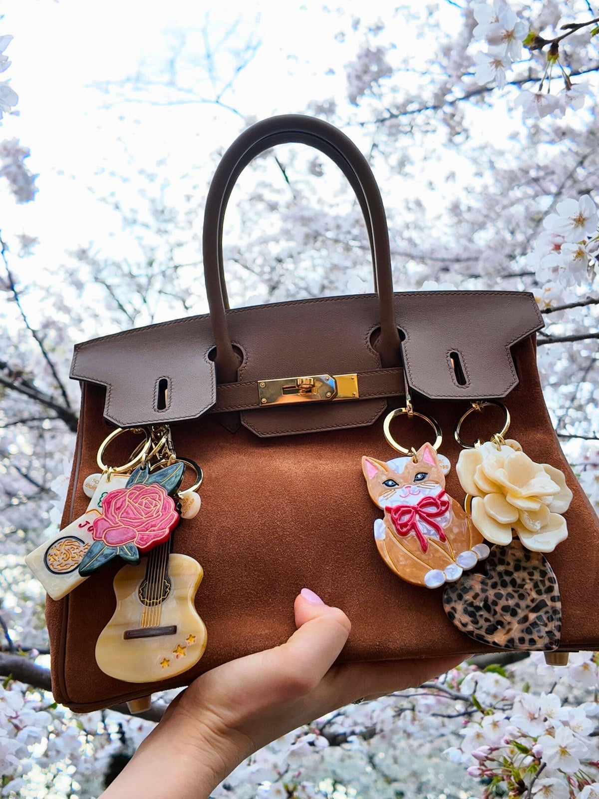 Mahjong Bag Charm + Keychain