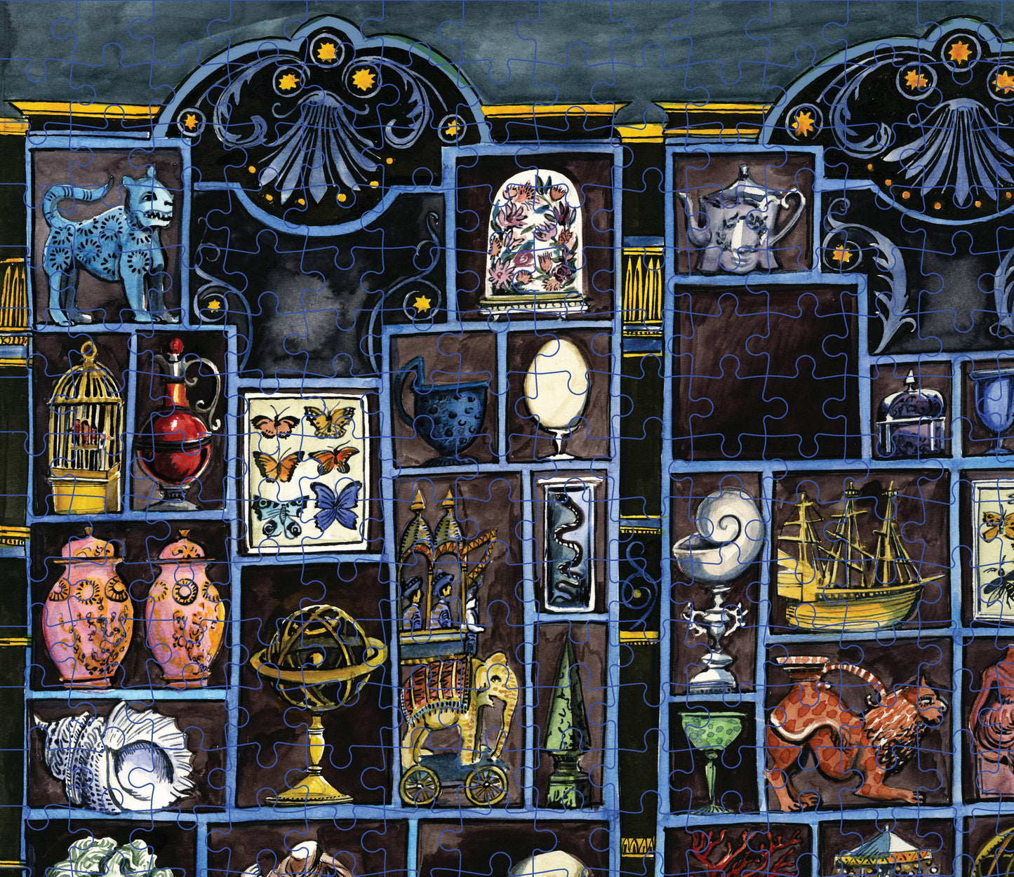Murder Most Puzzling Death of a Collector 500-Piece Puzzle