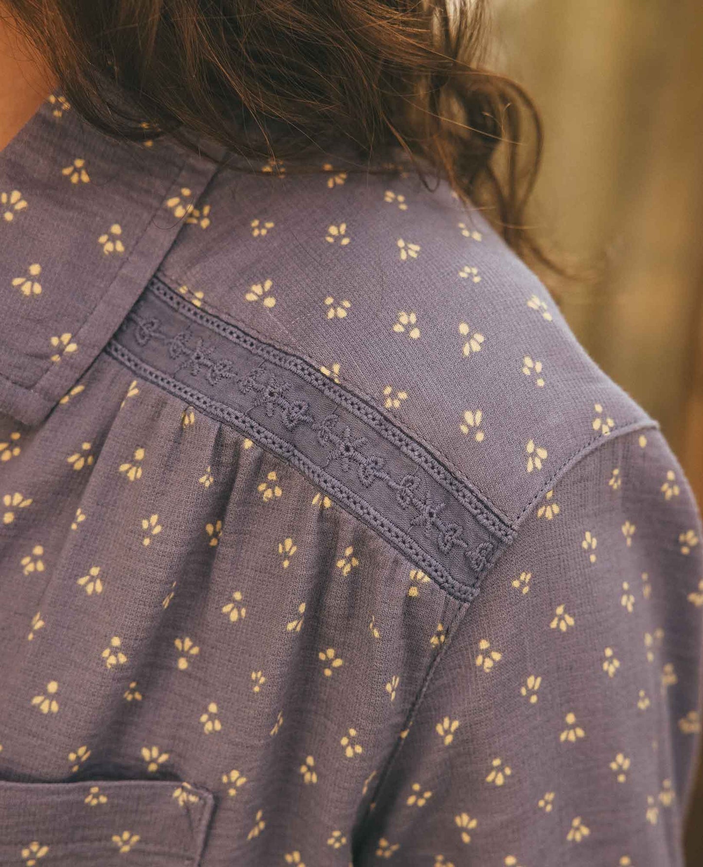 Manzana Boxy Long Sleeve Shirt