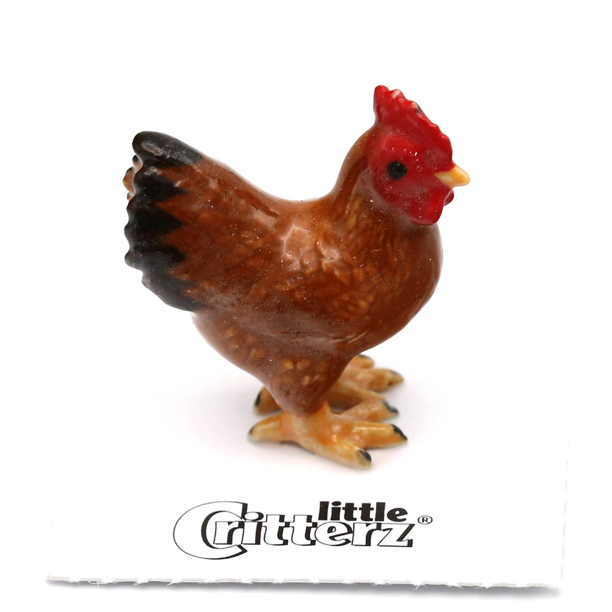 Hen Porcelain Miniature