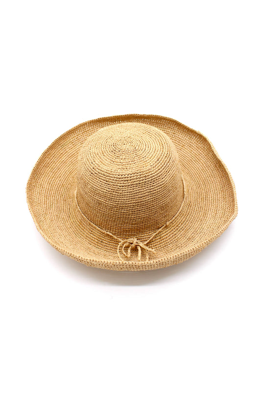 3" Brim Leor Crochet Straw Sun Hats