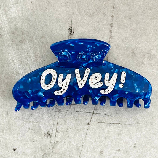 Oy Vey Rhinestone Hair Claw