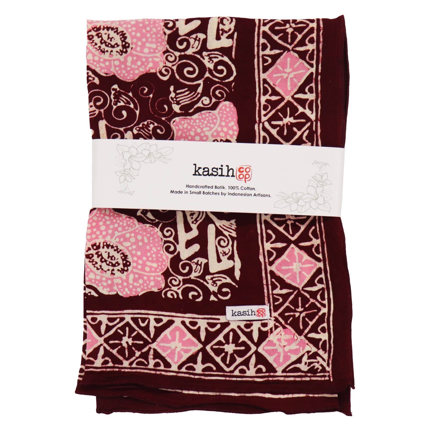 Pink Corpse Flower Giant Padma Batik Bandana